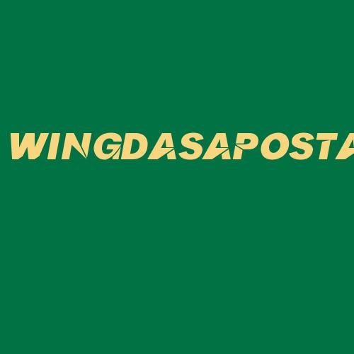 Logo da WINGDASAPOSTA